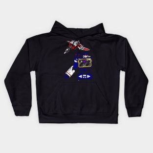 soundwave and laserbeak Kids Hoodie